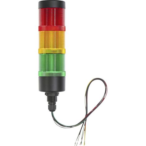 TRU COMPONENTS Signalsäule TC-12835340 TC-HBJD-55A-D/3/RYG/24V/IP65 LED Rot, Gelb, Grün 1 St. (1/2)
