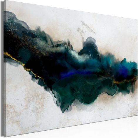 Tableau Rift of Blue Wide - 120 x 80 cm (1/4)