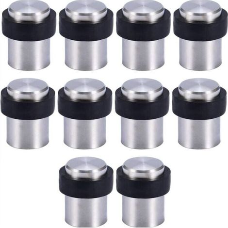 10 x 4,6 cm Edelstahl Boden Türstopper Türstopper Türstopper (1/4)
