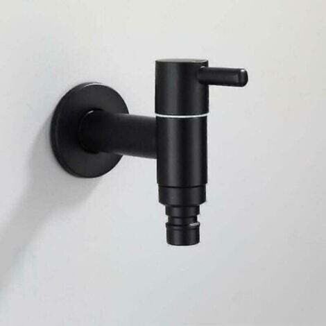 Robinet extérieur,Robinet extérieur,Compagnon en acier inoxydable 304 - Robinet de robinet de jardin extérieur (1/2)
