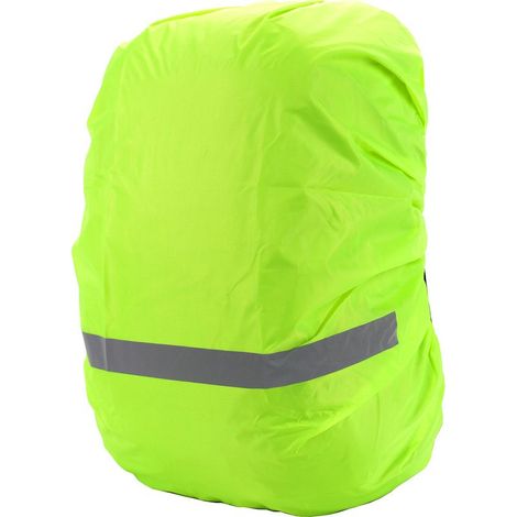 Rucksackhülle – Wasserdicht – Mit Reflektorstreifen – Ultraleicht – Für Wandern, Camping, Radfahren und andere Outdoor-Aktivitäten – 1 Stück (1/5)