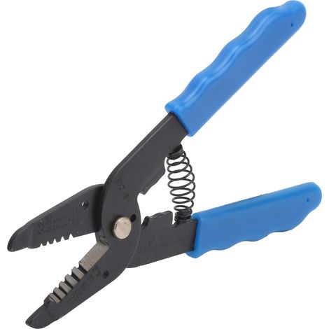 Pince à dénuder en acier, accessoires de coupe et de finition pour câbles, capacité de dénudage de 0,9 à 6 mm (1/5)