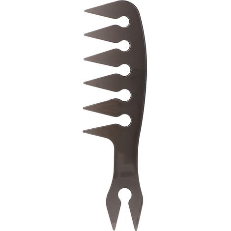Peigne homme huile coiffure portable, large dent longue poignée, peigne coiffant 4 (1/5)