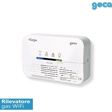 RILEVATORE GAS DOMESTICO WIFI YUKON