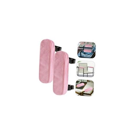 2 pièces Housses de Protection pour Accoudoirs de Chaise de Bureau Coussin Antidérapant Coton PP Couvre-Bras Confortable et Extensible pour Fauteuil de Bureau Chaise de Jeu et