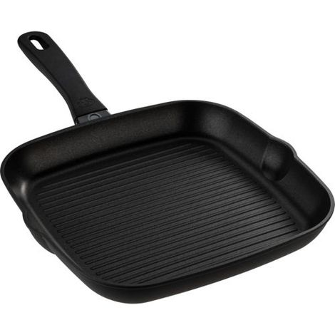 Ballarini Avola Grillpfanne schwarz 28 cm antihaftbeschichtet