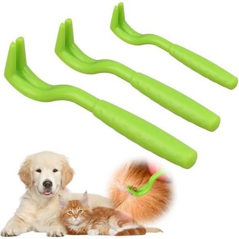 ince à Tiques, Tire Tique Tire Tique pour Chiens Crochet à Tiques, 3 Tailles Set Tire Tique pour Chiens,Chats et Autres Animaux - (1/4)