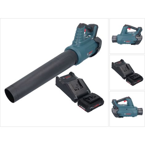 Bosch GBL 18V-750 Professional Souffleur sans fil 18 V BITURBO Brushless + 1x batterie ProCORE 4,0 Ah + chargeur