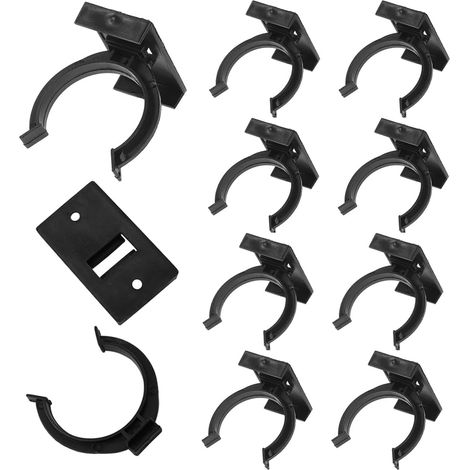 10 x Kitchen Skirting Board Clips, Kitchen Baseboard Clips for Kitchen Baseboard Kitchen Under Furniture 38-42 mm (1/5)