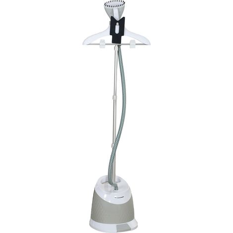 1800W Standing Clos Steamer, with Accessories - Grey (1/5)
