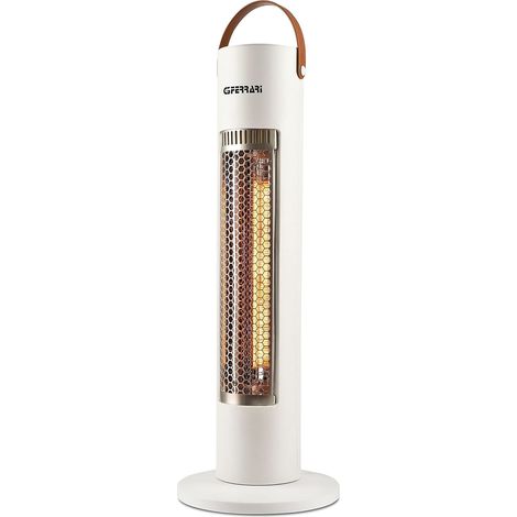 G3 Ferrari G60026 Stufa al Carbonio, 600W, 2 Potenze, Bianco (1/5)