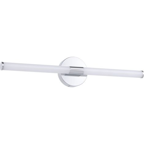 Quadri E Specchi Ramola Acciaio Cromo Plastiche Bianche Led 11W 1200Lm Ip44