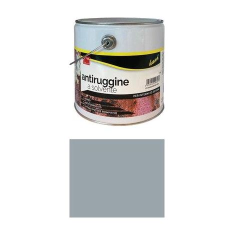 ANTIRUGGINE A SOLVENTE HAND - GRIGIO LT 2,5- 2 pezzi