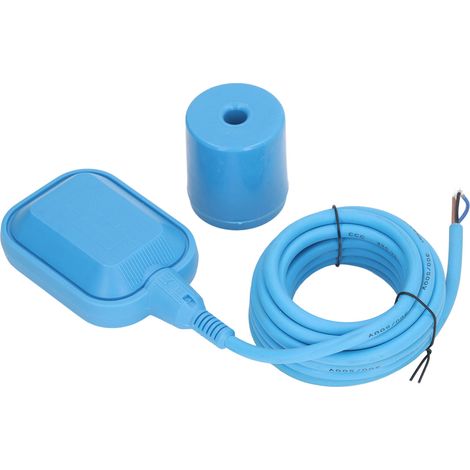 Interrupteur à flotteur de niveau d'eau avec câble 4m, pompe à eau contrôle automatique du liquide pour réservoir, 250-380V (1/5)