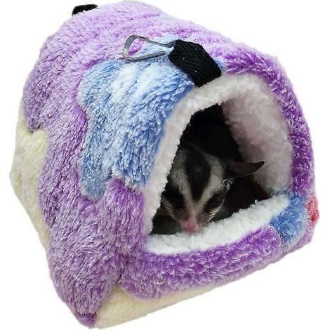 Hamac suspendu pour hamster, nid suspendu pour rat, chinchilla, perroquet, cochon d'Inde, rat (1/5)