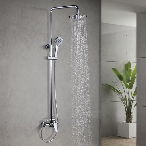IMEX - columna ducha monomando con grifo cromado (1/5)
