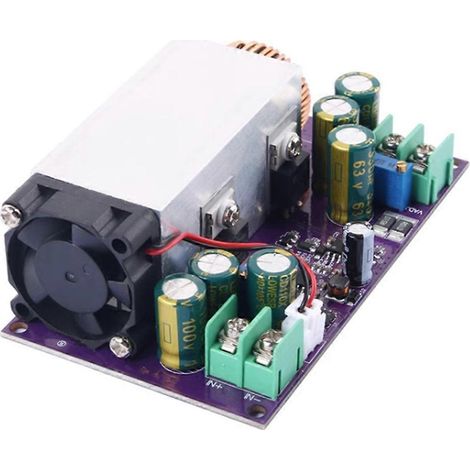 Convertisseur abaisseur CC-CC, DC12-75V à 2,5-50V, régulateur abaisseur 600W, module d'alimentation réglable à courant constant. (1/5)