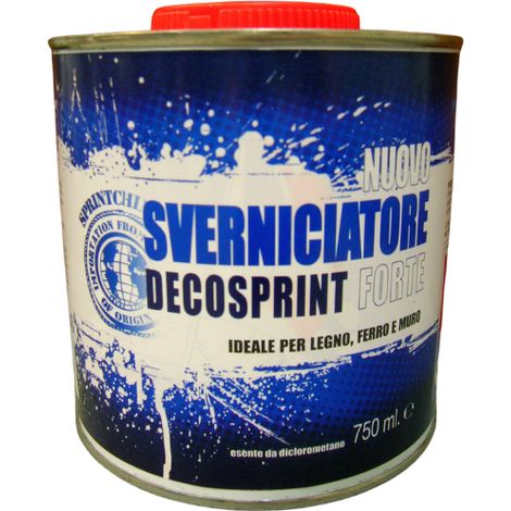 Sverniciatore universale lt 0,750 per metallo legno ferro muro rimuovi vernice