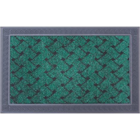 zerbino mod Greca moquette lux cm 60x40 tappeto entrata ingresso