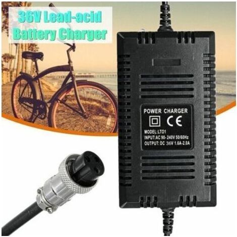 36V Plomb-acide Chargeur de Autre batterie Pour Vélo Scooter Auto Moto électrique (1/5)