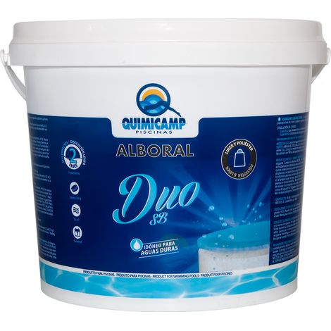 Alboral Duo SB. Cloro tabletas multifunción, 5 kg.