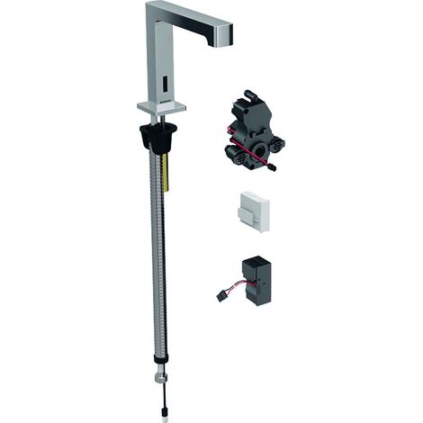 Robinetterie de lavabo Geberit Brenta, saillie 195mm, sans (1/3)