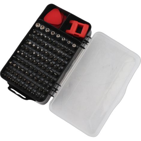 110-in-1 Schraubendreher-Set für Handy-Reparaturen, multifunktionaler magnetischer Schraubendreher für Laptops, Uhr (1/5)