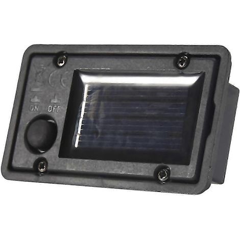 25-26 2 pièces Boîtier de piles pour lanterne solaire Pièces de rechange pour lampe dessus (1/4)
