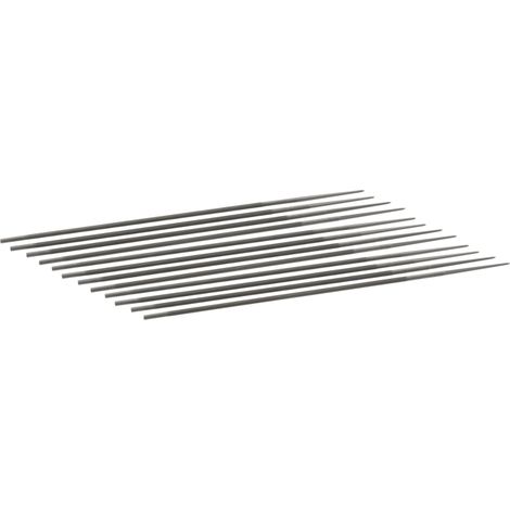 Lima tonda per affilare catene, diametro 3,6 mm, lunghezza 200 mm - 12 pezzi. 37270604 (1/2)