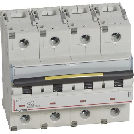 Leistungsschalter DX3 10/16kA-C 4P 80A