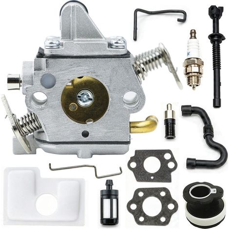 Kit Carburateur Zama 180 pour STIHL MS170 MS180 017 018, Pièces de Rechange Tronçonneuse, Haute Performance et Durabilité-FOGCITY-WCY (1/4)