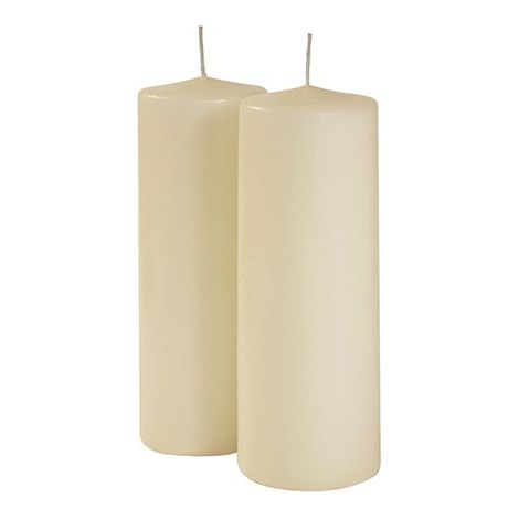 Cereria Di Giorgio Ceri Ø 7 cm H. 20 cm (2 pz) - Avorio (1/2)