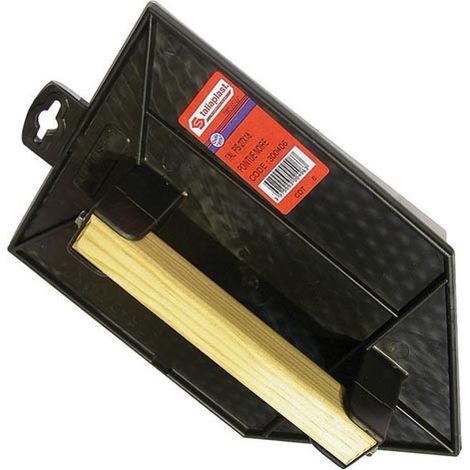 Plastik-Taloche 27x18 Punkt Schwarz - Vinmer