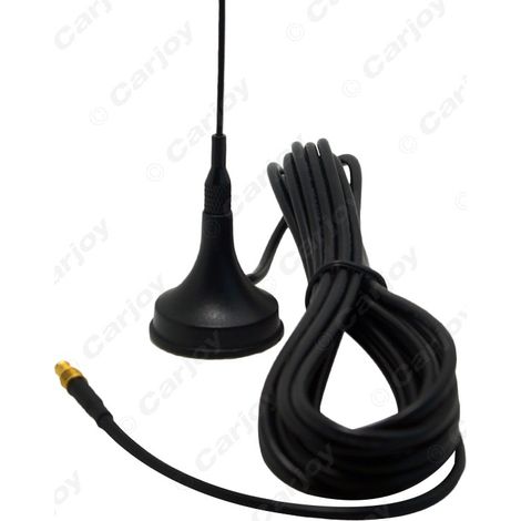 Connecteur MCX pour antenne TV automobile à base magnétique (mâle) (1/4)