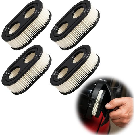 4 Pièces Filtre a Air de Tondeuse à Gazon, Filtre Tondeuse, Filtres à Air Moteur, Convient pour Remplacer les Pièces Endommagées d'une Tondeuse à Gazon (1/5)