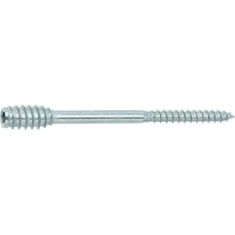 TOPROC-Top Distanzschraube 6x 60 mit ISK verzinkt-blau (Abstandsschraube)