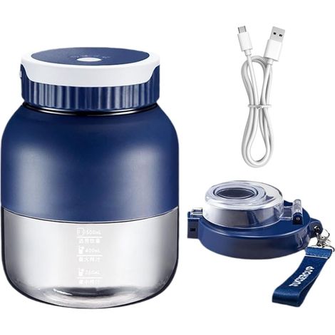 Blender Portable Mixeur À Main USB Étanches pour Blender à Protéines,Pour (1/5)