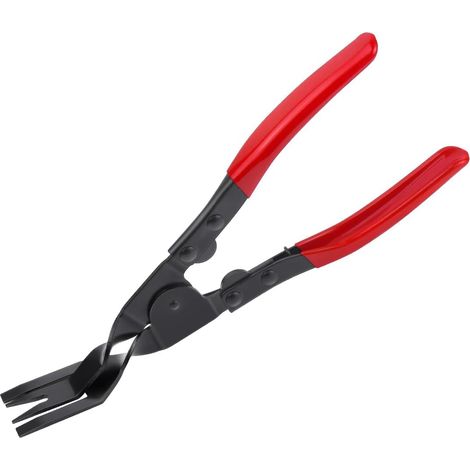 par de alicates para quitar clips de revestimiento interior de automóviles - alicates para clips de presión/alicates para quitar clips de panel (rojos) (1/5)