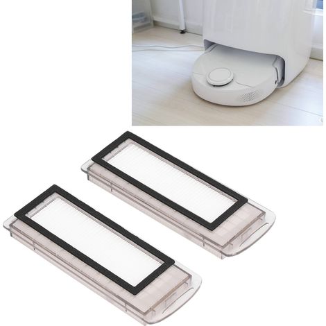 Filtre pour Aspirateur Robot Remplacement ABS + Particulate Air Filter Dimension: 15.5x6cm Coloris: Multicolore 2 Pièces (1/5)