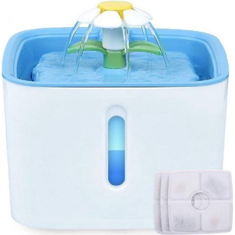 Behave Trinkbrunnen – Katzenbrunnen – Wasserspender – 2,5 Liter – inklusive 3 Filtern (1/5)
