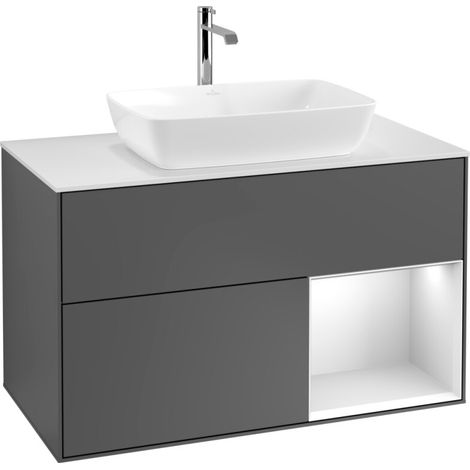 Villeroy & Boch F781MTGK Armoire sous-lavabo Finion F78 (1/2)
