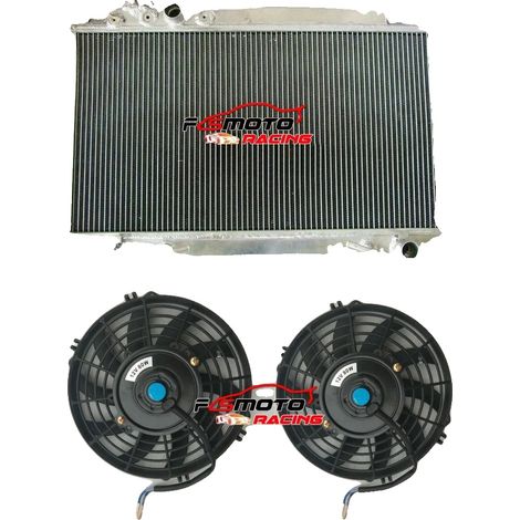 Radiador de aluminio de 3 filas, capacidad de refrigeración mejorada, construcción sin epoxi, diseño duradero soldado con TIG. (1/5)