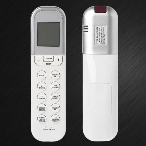 Midea RG36F Klimaanlagen-Fernbedienung – Kompatibel mit RG36F2/RG36F4 – Betrieb mit 2 AAA-Batterien – Ergonomisches Design und geringer Stromverbrauch (1/5)