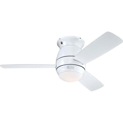 [GEBRAUCHT] B-Ware Westinghouse Deckenventilator Halley Ventilator Holz weiß ahorn 35cm 112cm Ø (1/2)