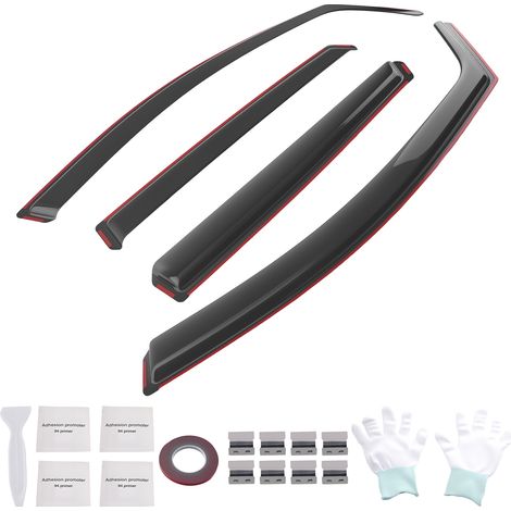Wind Deflectors 4pcs Acrylic for Renault Captur MK2 5-Door 2020-2024 Guards