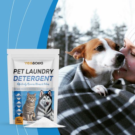 Lessive pour animaux, élimine les odeurs, désodorise et nettoie les taches en profondeur - 100 g -- BIEMMEDUE (1/5)