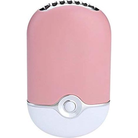 Ventilateur-climatiseur, purificateur d'air, humidificateur, silencieux, USB, modèle de voyage, rechargeable, rose clair (1/4)