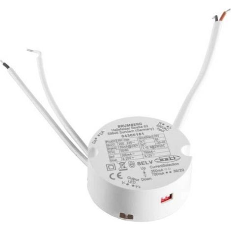 [NEUWERTIG] B-Ware Brumberg Leuchten Led Trafo Konverter Rundkonverter Transformator Dimmbar Ip20 (1/2)