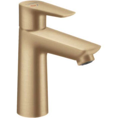 Hansgrohe Talis E - Grifo de lavabo, CoolStart, bronce cepillado 71714140 (1/2)