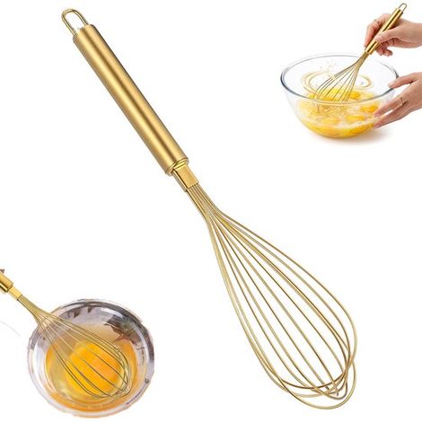 Fouet, accessoire de cuisine pour monter la crème, fouet écologique, mousseur à lait, batteur électrique multifonctionnel pour le (1/5)